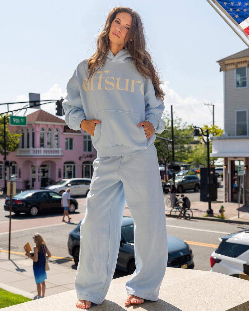 Offsure Wide-Leg Pant in Baby Blue