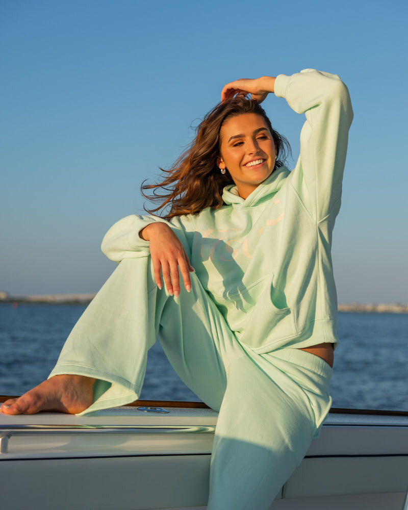 Offsure Wide-Leg Pant in Sea Glass